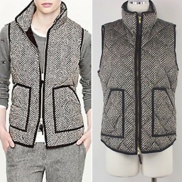 J. Crew Tops - J. Crew Quilted Down Vest